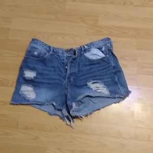 H&M women's jean shorts.
